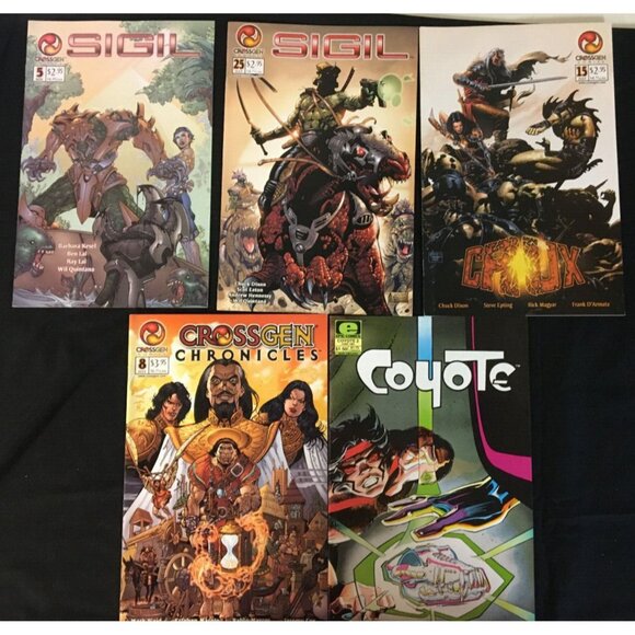 Crossgen Comics Mixed Lot of 10- Sigil, Sojurn and More Circa 1983, 200-2002 - Picture 1 of 12